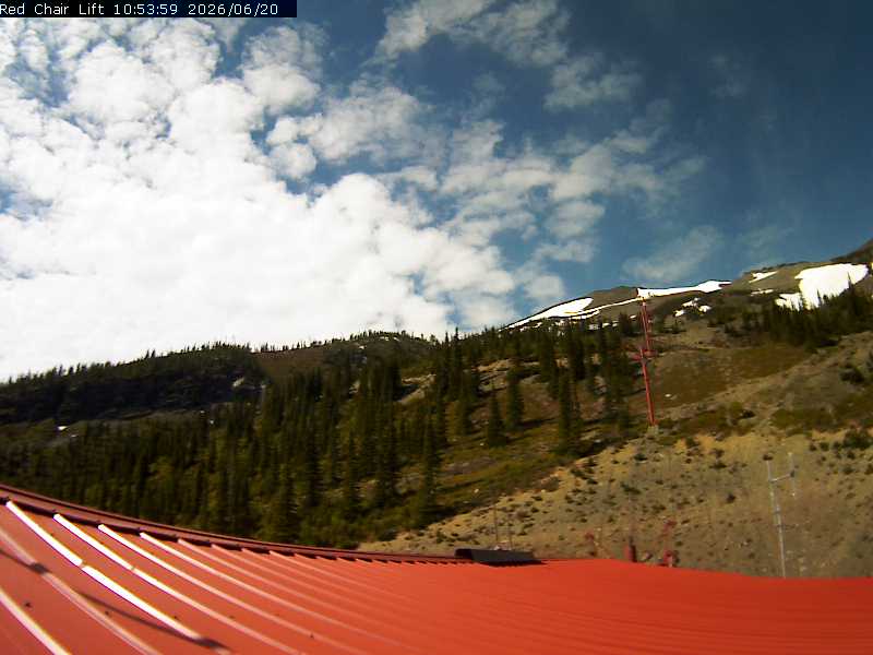 Webcam Castle Mountain: Red Chair Lift