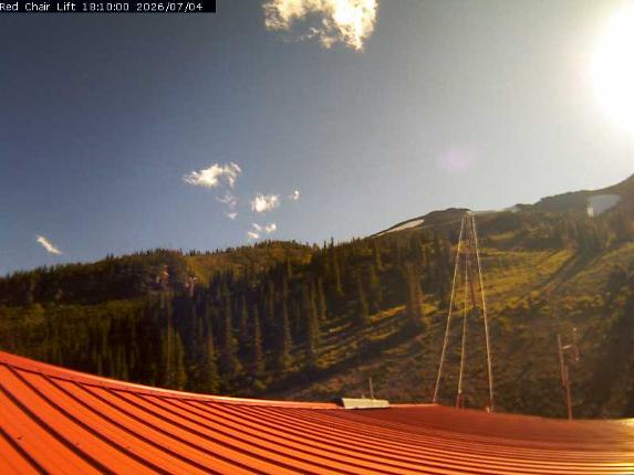Webcam Castle Mountain: Red Chair Lift