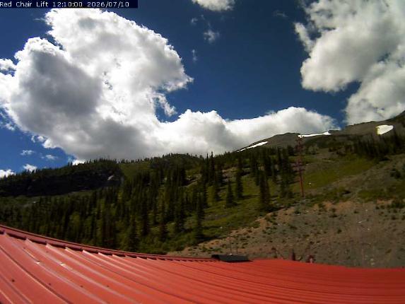 Webcam Castle Mountain: Red Chair Lift