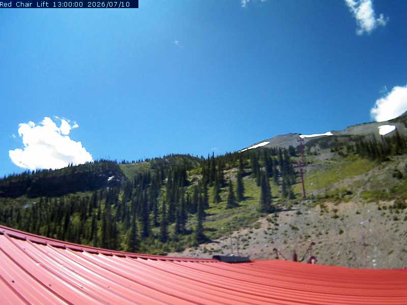 Webcam Castle Mountain: Red Chair Lift