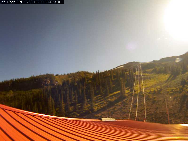 Webcam Castle Mountain: Red Chair Lift
