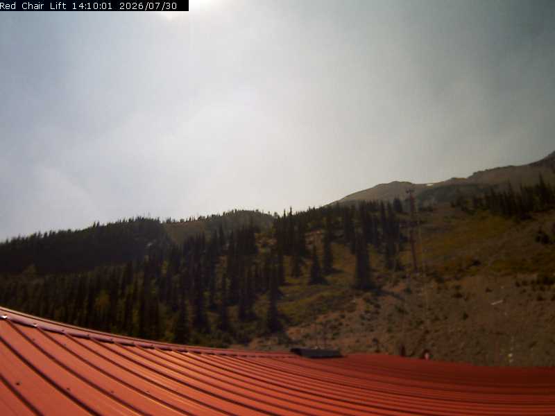 Webcam Castle Mountain: Red Chair Lift