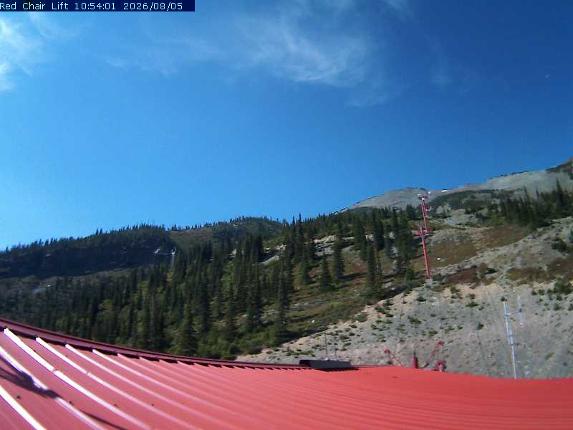 Webcam Castle Mountain: Red Chair Lift