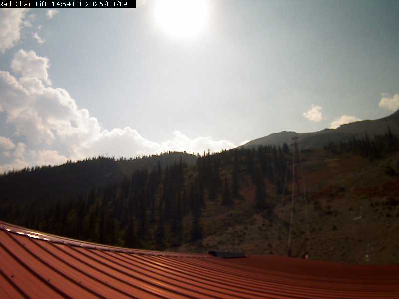 Webcam Castle Mountain: Red Chair Lift