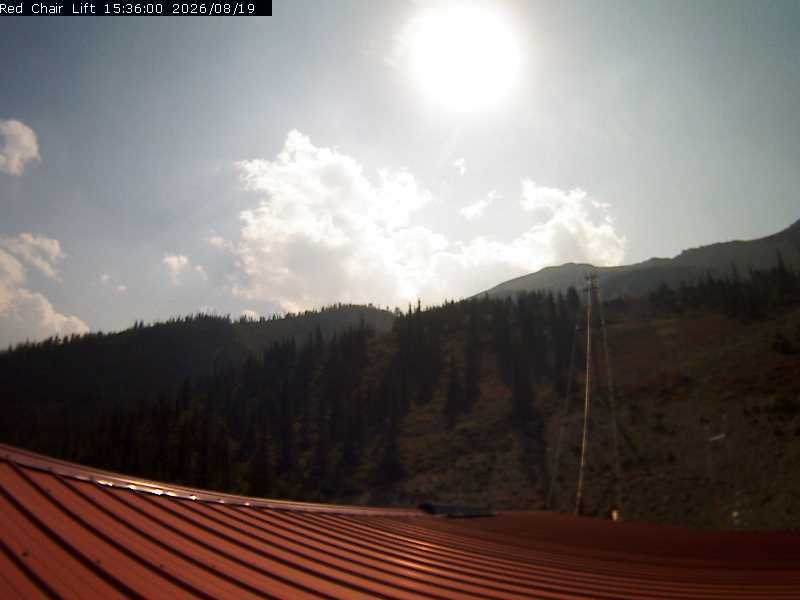Webcam Castle Mountain: Red Chair Lift