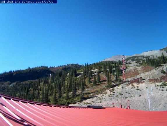 Webcam Castle Mountain: Red Chair Lift