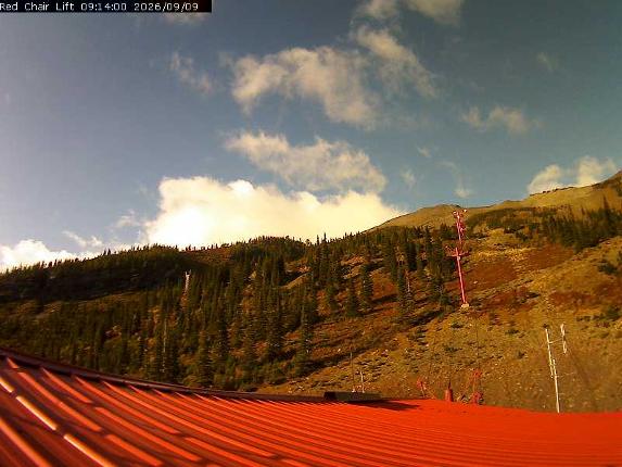 Webcam Castle Mountain: Red Chair Lift