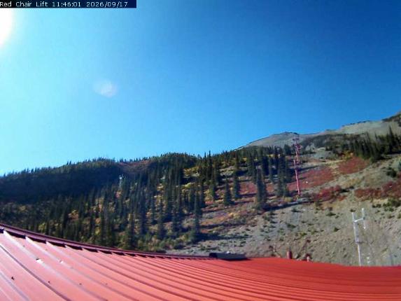 Webcam Castle Mountain: Red Chair Lift