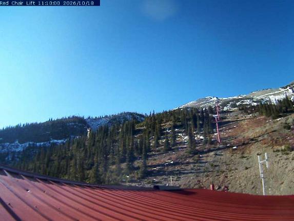 Webcam Castle Mountain: Red Chair Lift