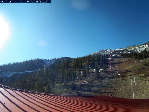 Webcam Castle Mountain: Red Chair Lift