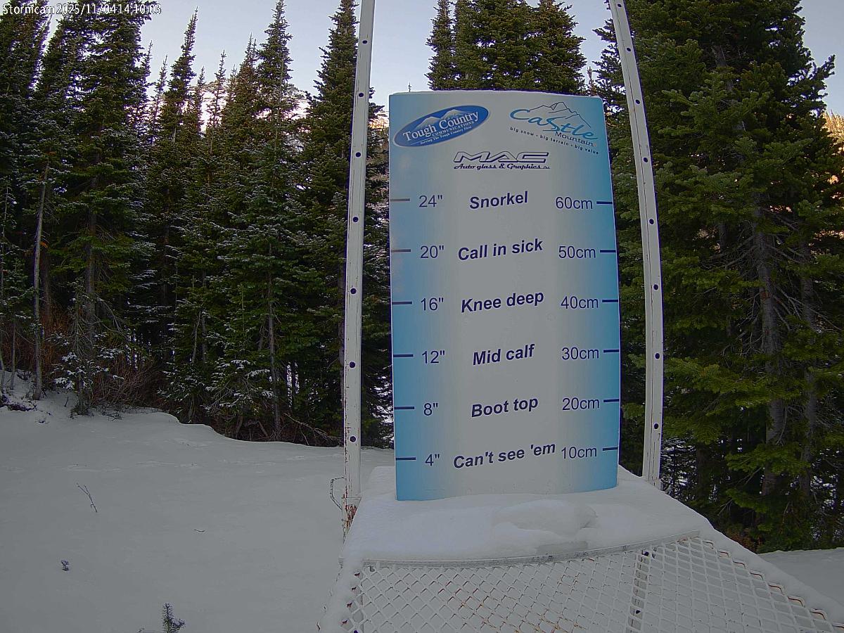 Webcam Castle Mountain: Storm Cam