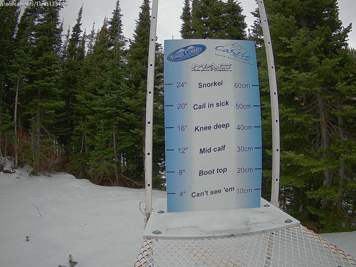 Webcam Castle Mountain: Storm Cam