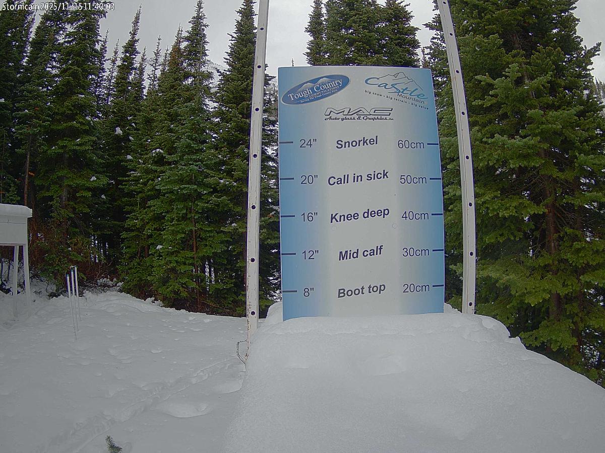 Webcam Castle Mountain: Storm Cam