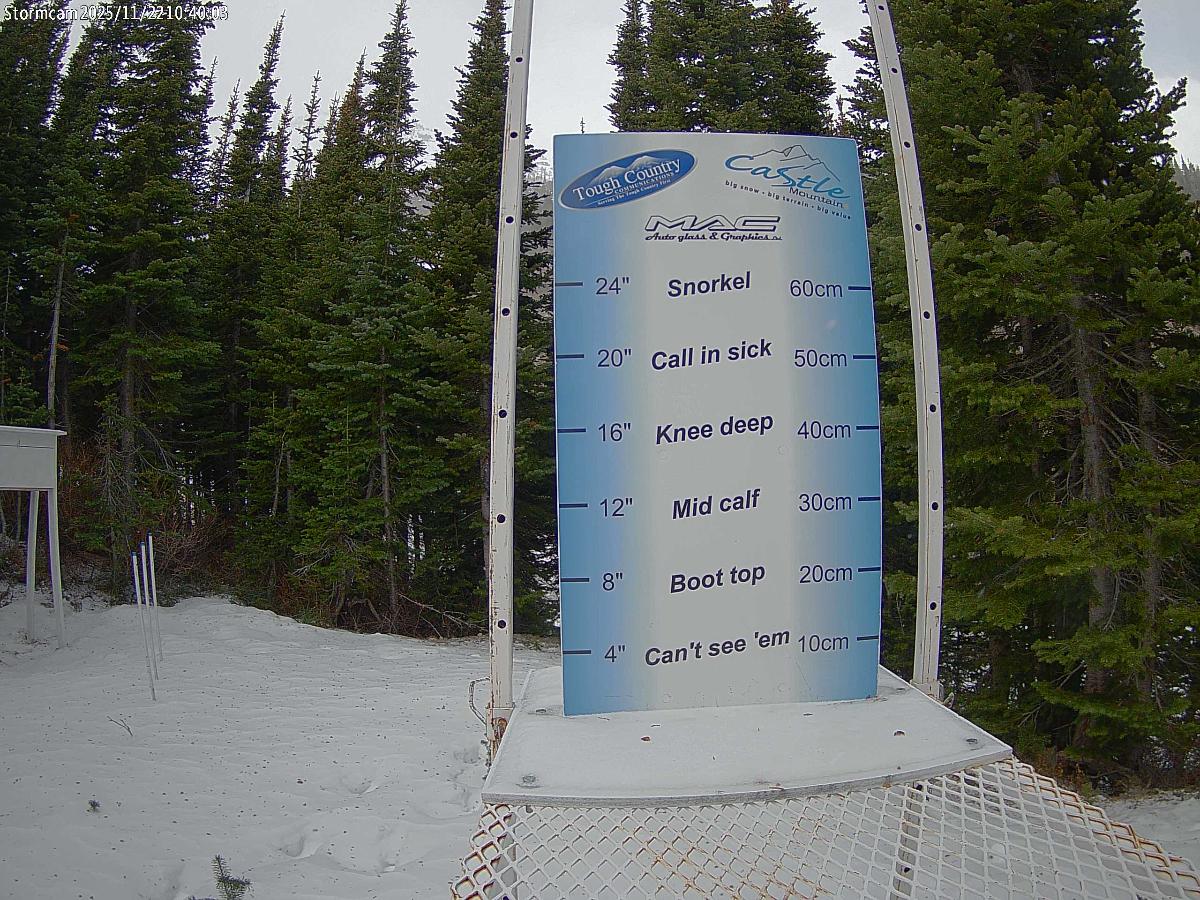 Webcam Castle Mountain: Storm Cam