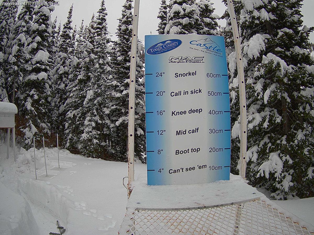 Webcam Castle Mountain: Storm Cam