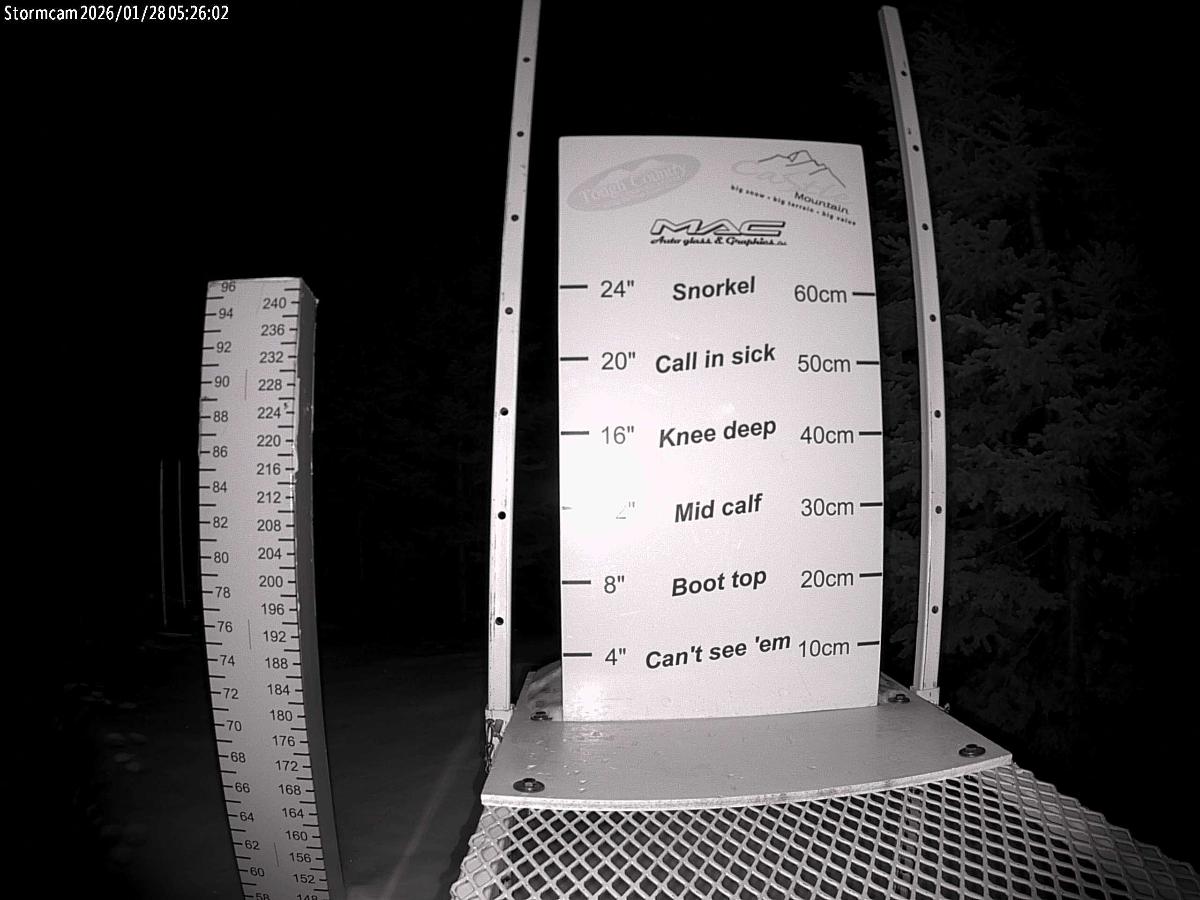 Webcam Castle Mountain: Storm Cam