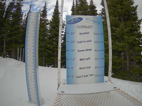 Webcam Castle Mountain: Storm Cam