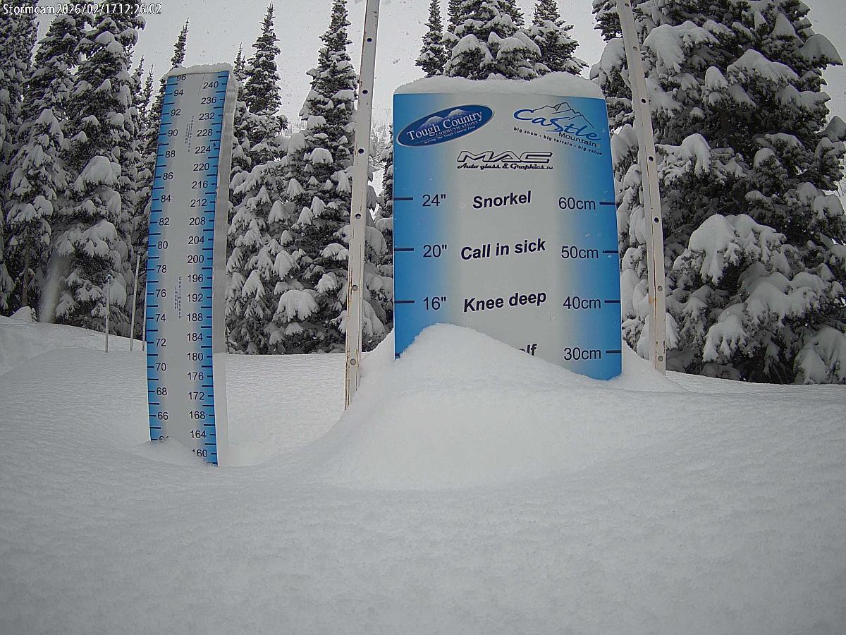 Webcam Castle Mountain: Storm Cam