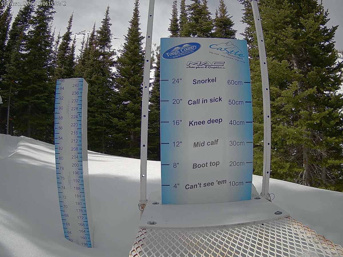 Webcam Castle Mountain: Storm Cam