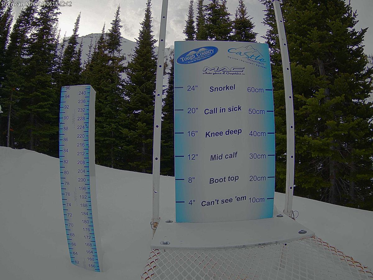 Webcam Castle Mountain: Storm Cam