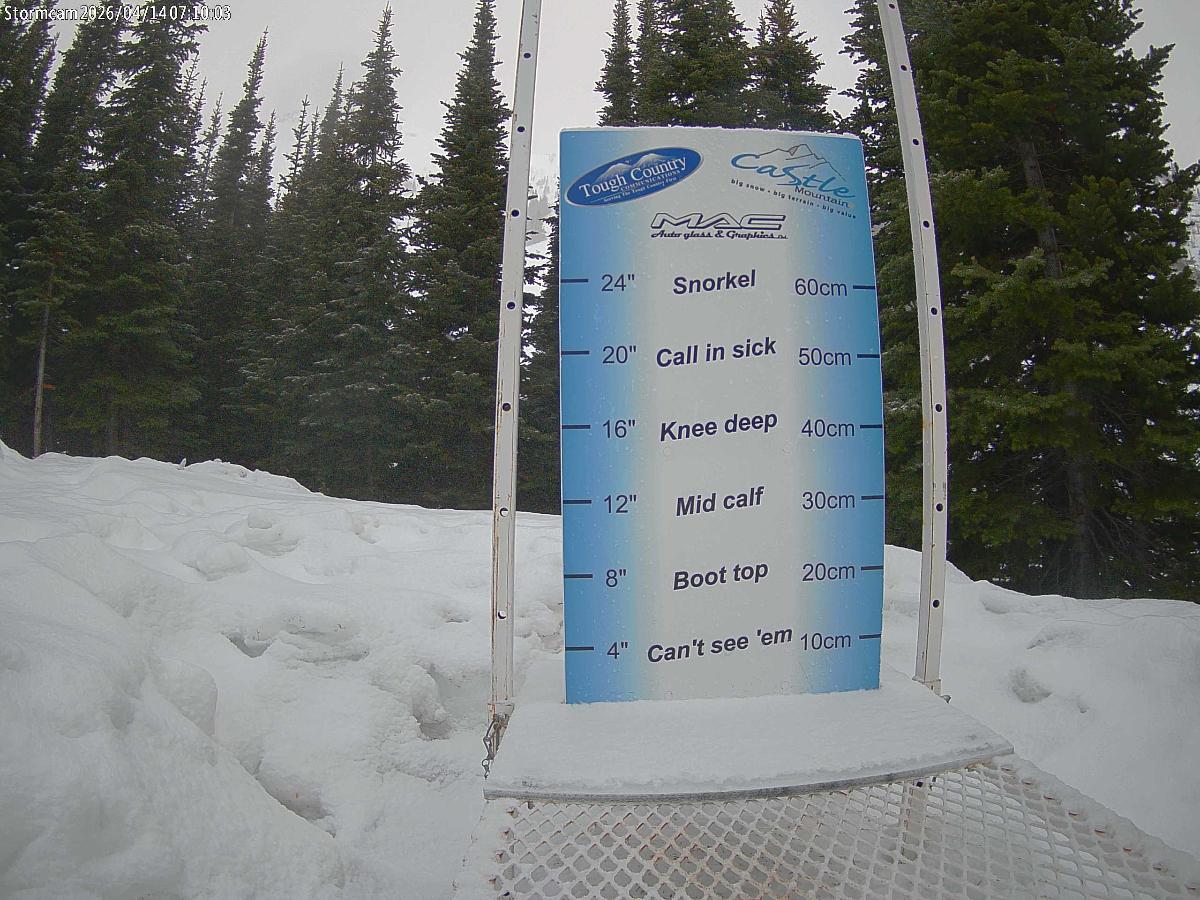 Webcam Castle Mountain: Storm Cam