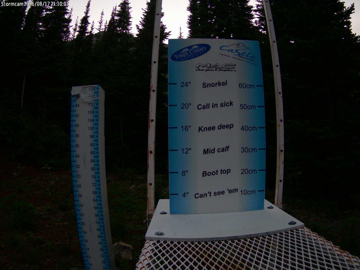 Webcam Castle Mountain: Storm Cam
