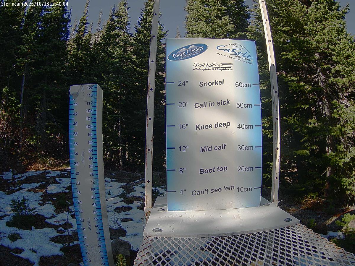 Webcam Castle Mountain: Storm Cam