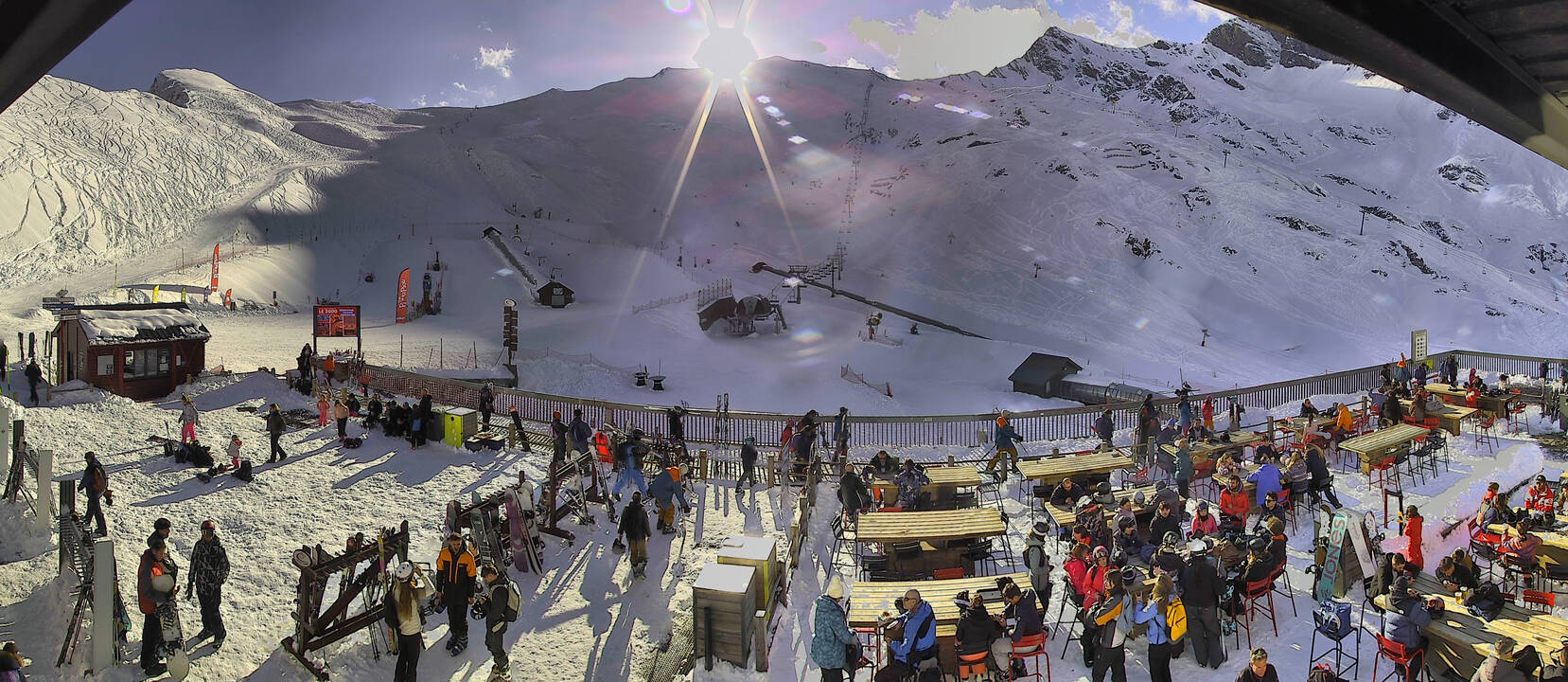 Webcam Cauterets: Terrase du Lys