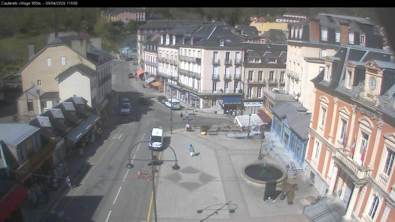 Webcam Cauterets: Village 950m