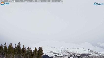 Caviahue: Copahue (Webcams.volcanodiscover.com)