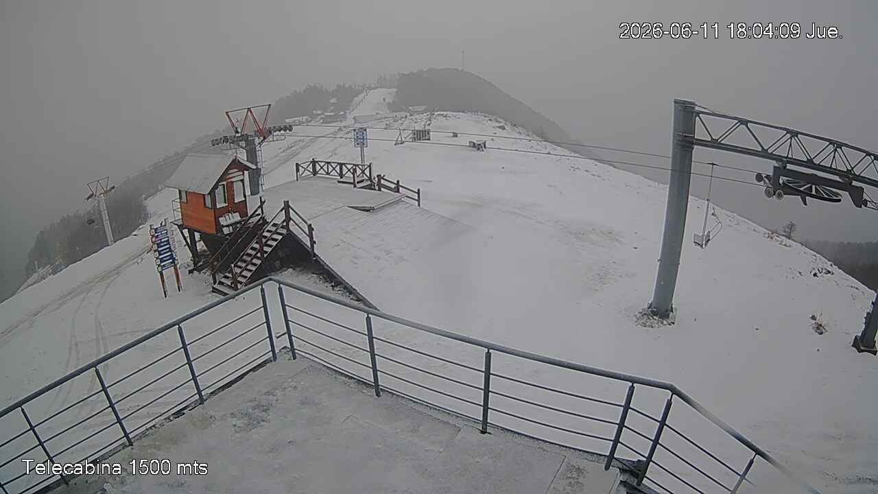 Webcam Cerro Bayo: Telecabina 1500