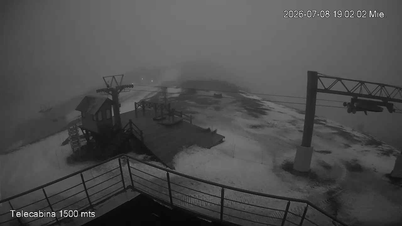 Webcam Cerro Bayo: Telecabina 1500
