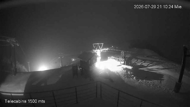 Webcam Cerro Bayo: Telecabina 1500