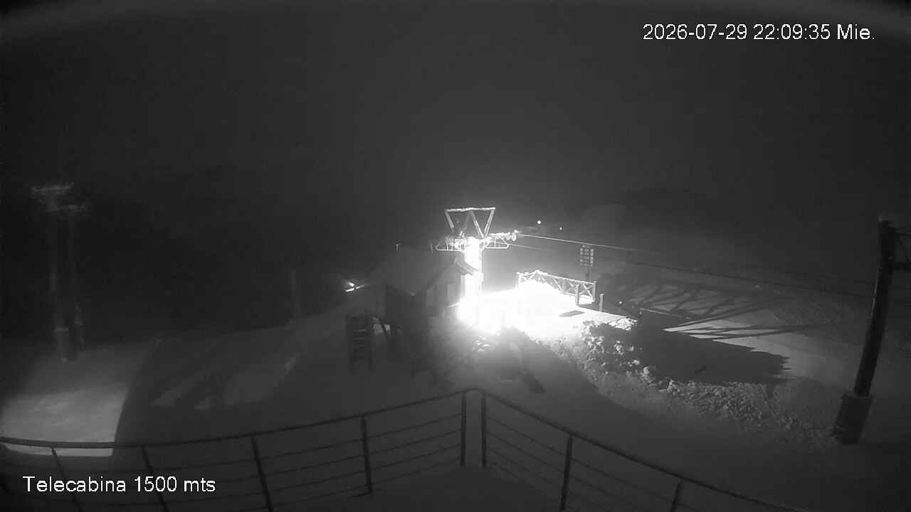 Webcam Cerro Bayo: Telecabina 1500