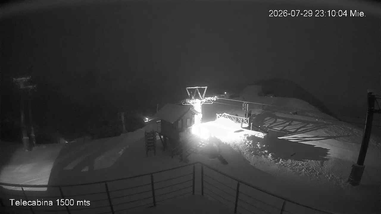Webcam Cerro Bayo: Telecabina 1500