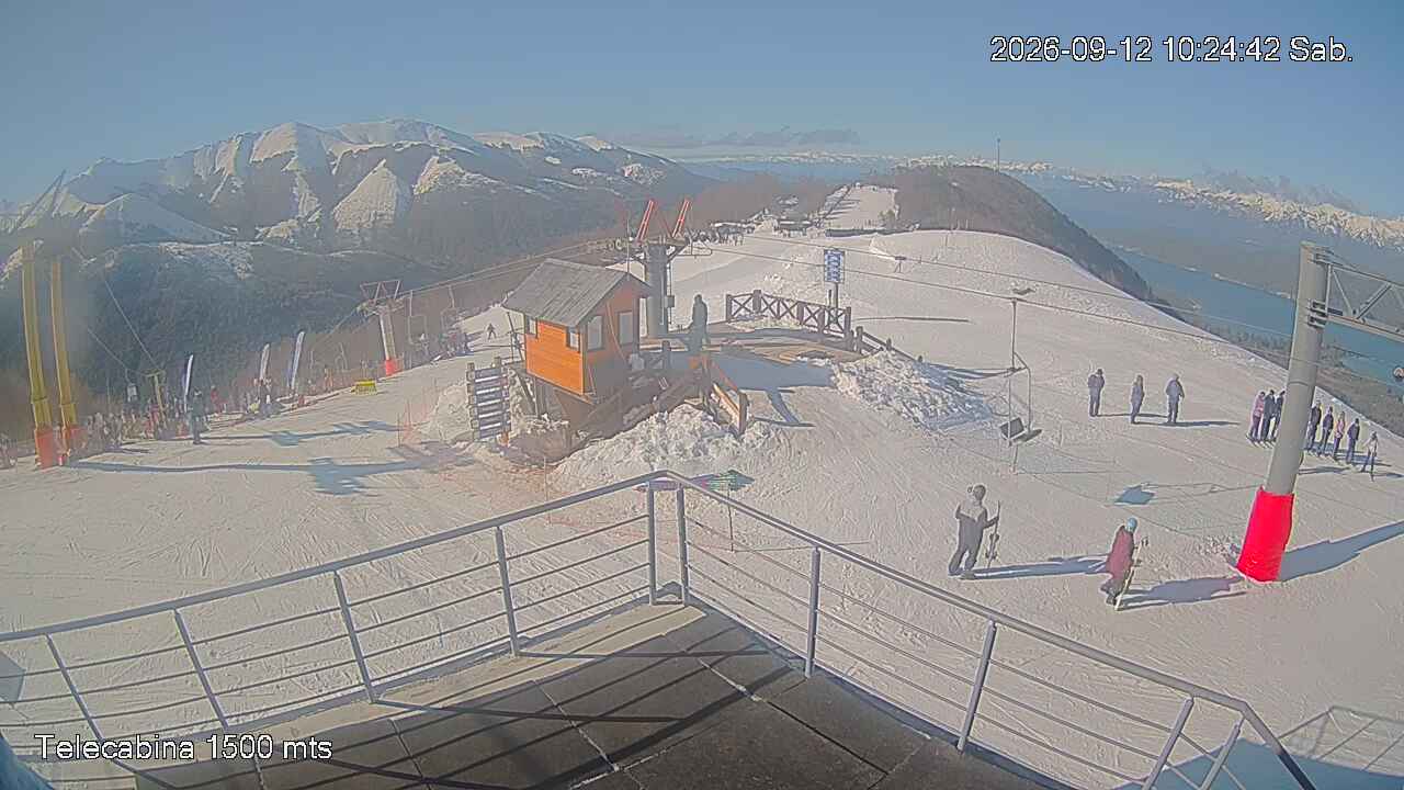 Webcam Cerro Bayo: Telecabina 1500