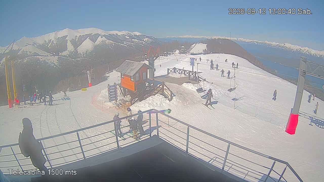 Webcam Cerro Bayo: Telecabina 1500