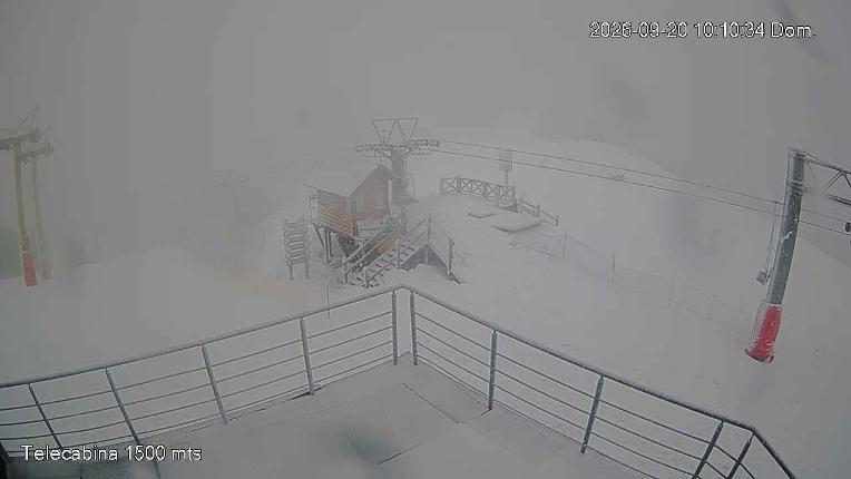 Webcam Cerro Bayo: Telecabina 1500