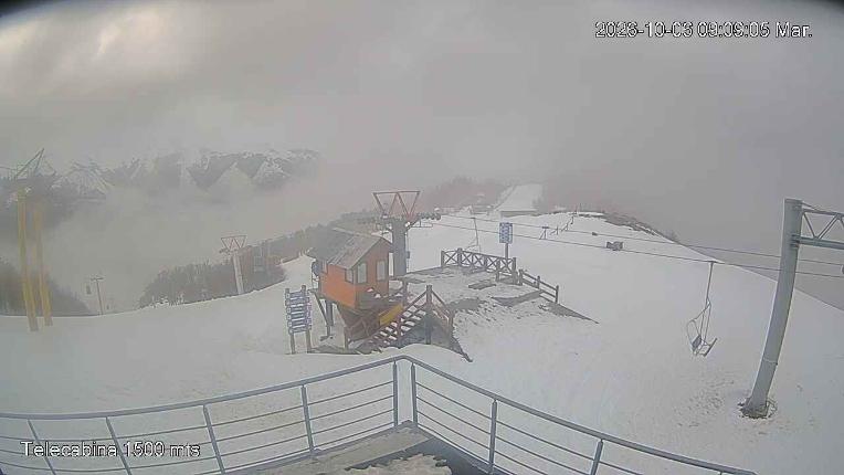 Webcam Cerro Bayo: Telecabina 1500