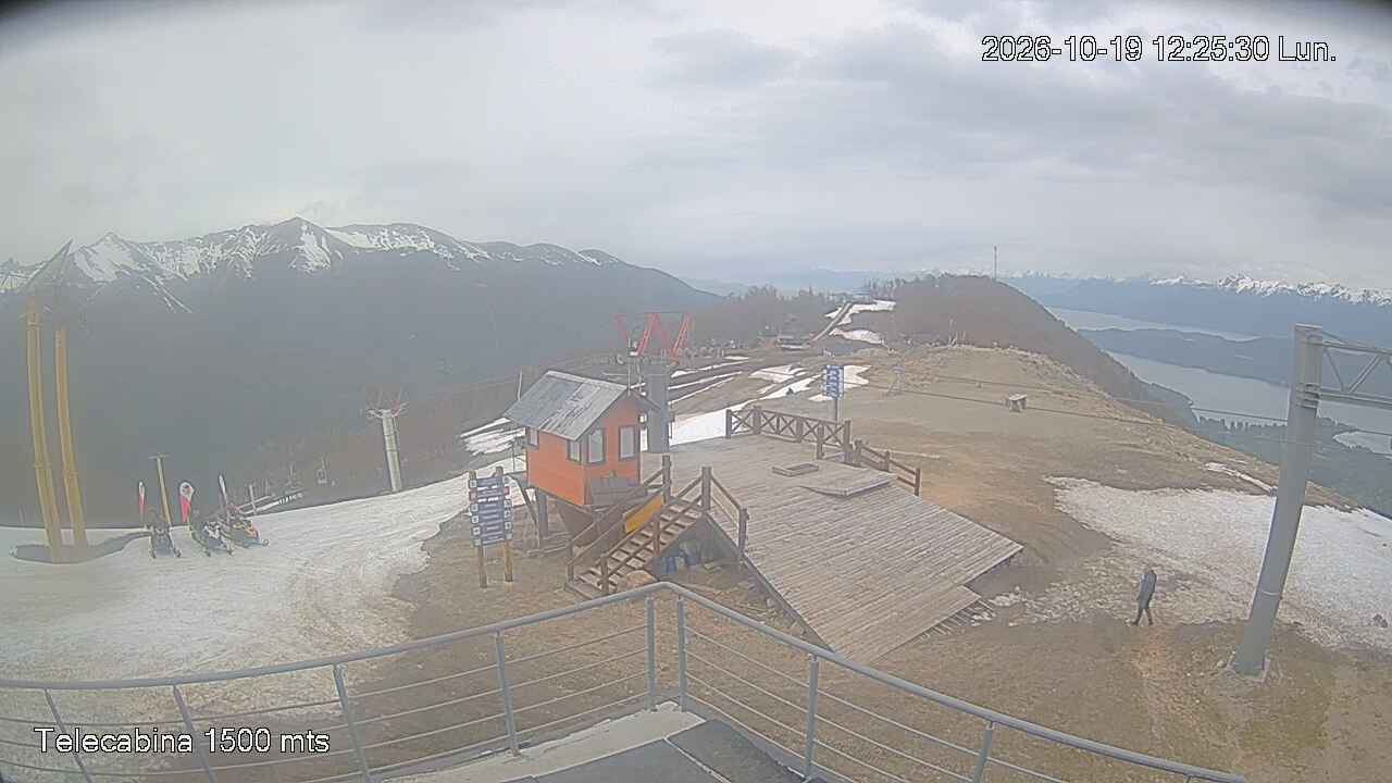 Webcam Cerro Bayo: Telecabina 1500