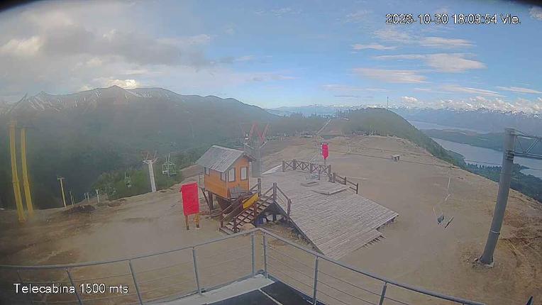 Webcam Cerro Bayo: Telecabina 1500
