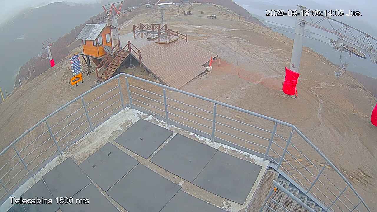Webcam Cerro Bayo: Telecabina 1500