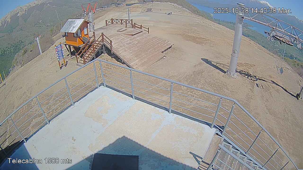 Webcam Cerro Bayo: Telecabina 1500