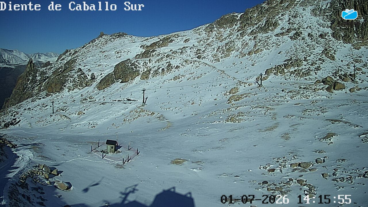 Webcam Cerro Catedral: Diente de Caballo Sur