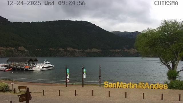 Webcam Chapelco: Lago Lacar