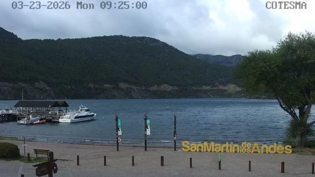 Webcam Chapelco: Lago Lacar