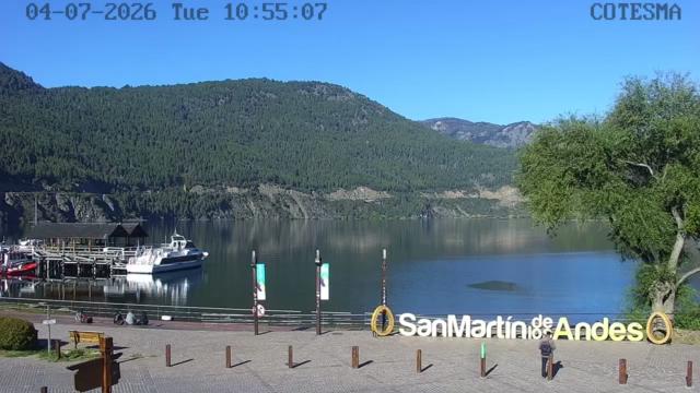 Webcam Chapelco: Lago Lacar