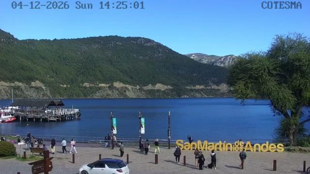 Webcam Chapelco: Lago Lacar