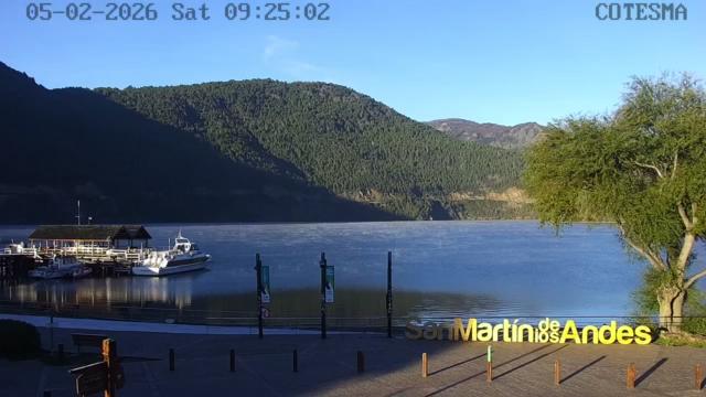 Webcam Chapelco: Lago Lacar