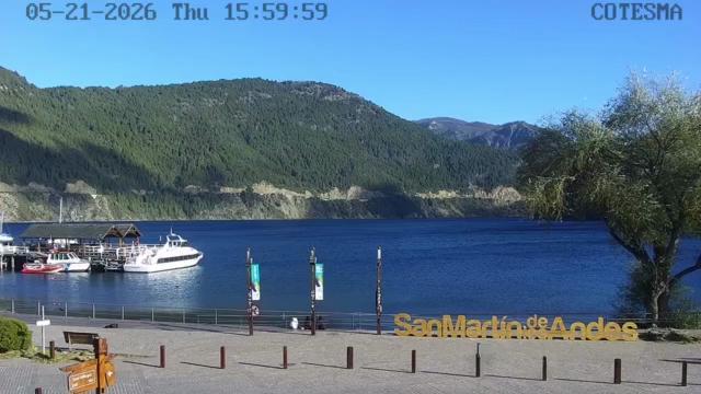 Webcam Chapelco: Lago Lacar